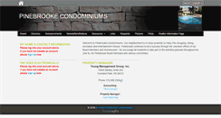 Desktop Screenshot of pinebrookecondo.com